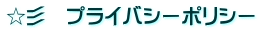 ☆彡　プライバシーポリシー